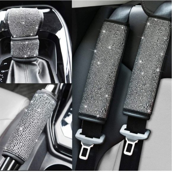 4PC Bling Universal Interior Accessories Set - Picture 1 of 5